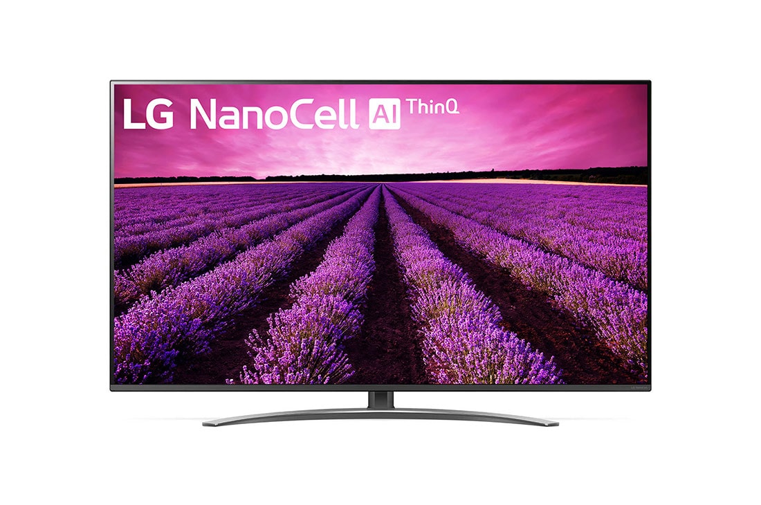 LG NanoCell TV 55 inch SM8100 Series Cinema Screen Design 4K Active HDR WebOS Smart TV w/ ThinQ AI Local Dimming, 55SM8100PVA