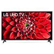 LG UHD TV 75 Inch UN71 Series 4K Active HDR WebOS Smart TV w/ ThinQ AI (2020), front view with infill image, 75UN7180PVC, thumbnail 2