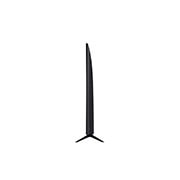 LG NanoCell TV 55 Inch NANO80 Series, Cinema Screen Design 4K Active HDR WebOS Smart AI ThinQ Local Dimming, 90 degree side view, 55NANO80VNA, thumbnail 4