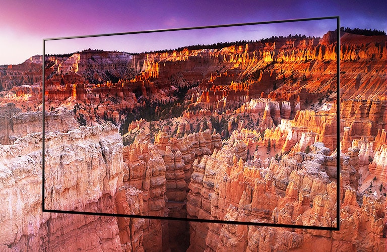 A frame capturing the scenery of Bryce Canyon National Park
