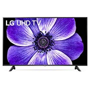 LG UHD TV 70 Inch UN70 Series 4K Active HDR WebOS Smart TV w/ AI ThinQ (2020), front view with infill image, 70UN7070PVA, thumbnail 2