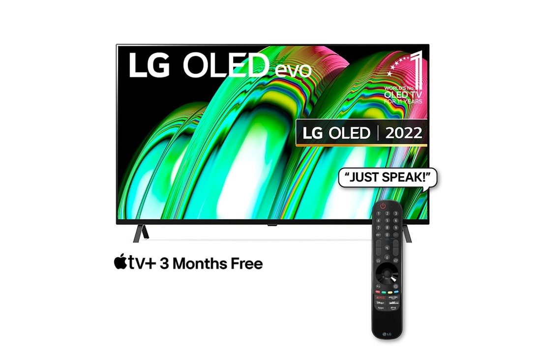 LG OLED 55'' A2 Series ThinQ Smart TV with Magic Remote, HDR & webOS, OLED55A26LA
