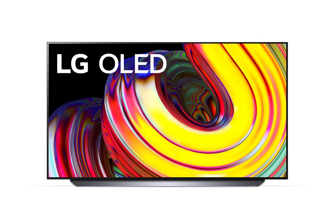 LG OLED TV 55'' CS Series Nvidia G-Sync Gaming ThinQ Smart TV (2022), Front view , OLED55CS6LA