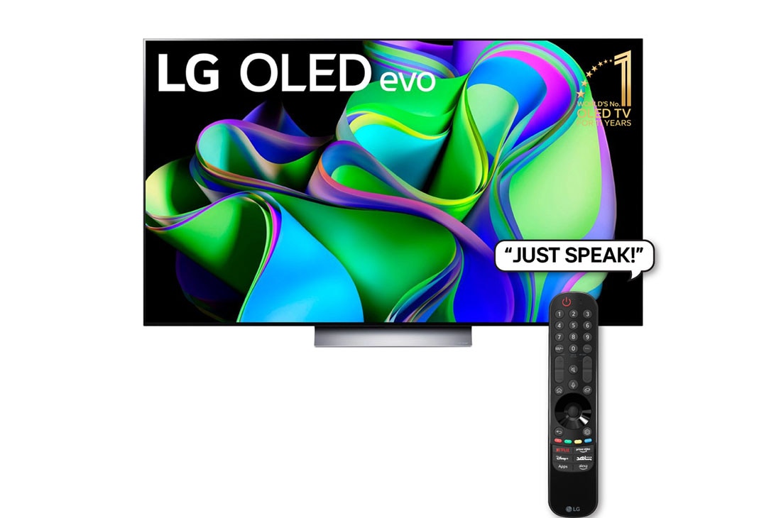 LG 125cm (48'') OLED C3 4K 120Hz GAMING SMART TV with Magic Remote, HDR & webOS, OLED48C36LA