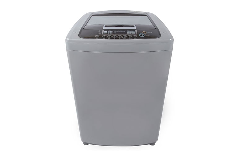 LG 12kg Silver Top Load Washing Machine , T1207TEFTH, thumbnail 1
