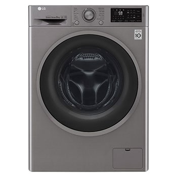 8kg Silver Front Loader Washing Machine1