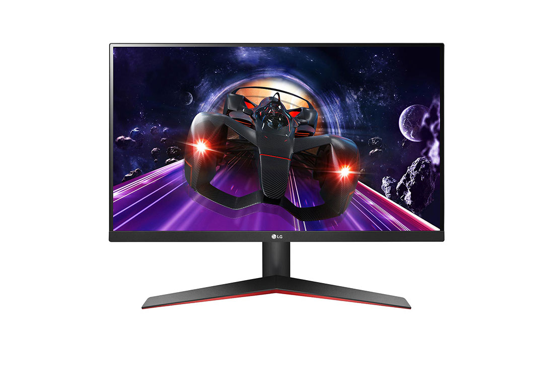 LG 23.8'' Full HD IPS Display with AMD FreeSync™, front view, 24MP60G-B