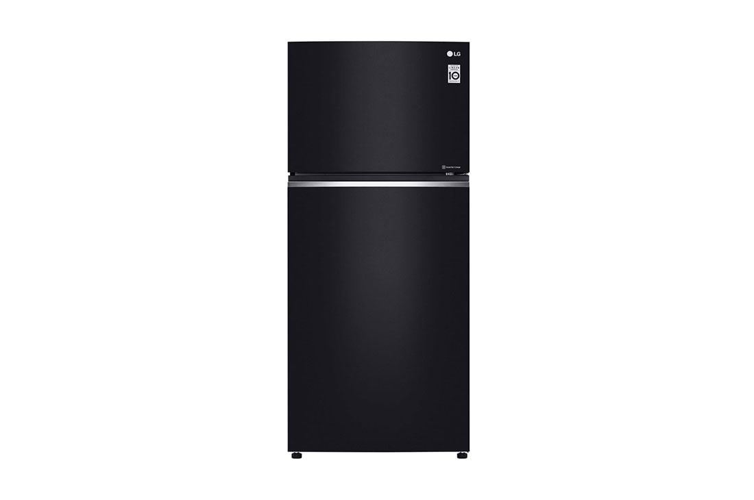 LG 444 L, Black, Top Freezer Refrigerator with Door Cooling, LINEAR Cooling™ and HygieneFresh+™, GL-C432HXCN