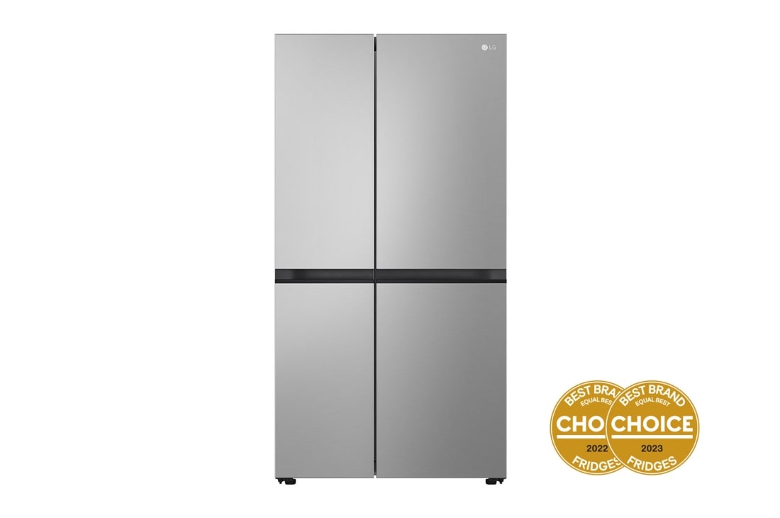 LG 655L Side by Side Fridge in Stainless Finish, GS-B600PL, GS-B600PL