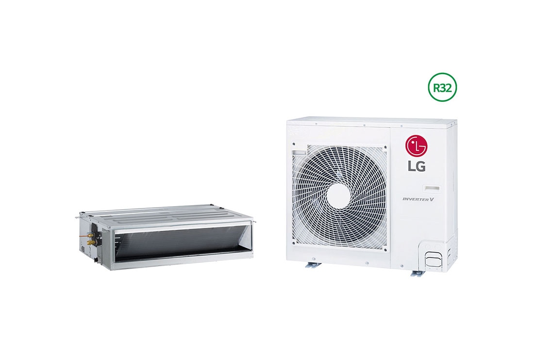 LG  Ducted System - Slim Ducted 8.0kW (Cooling) | UMN85M1_UU85WR2, Front view, UMN85M1-UU85WR2