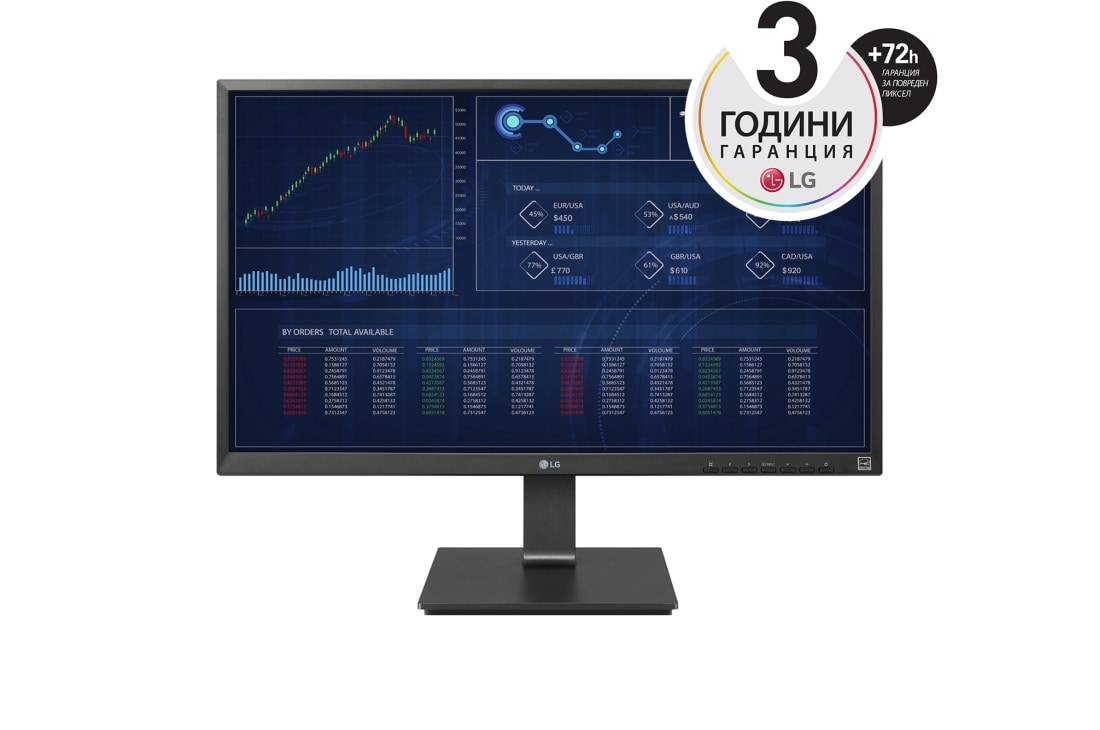 LG 27'' Full HD All-in-One Thin Client, изглед отпред, 27CN650W-AC