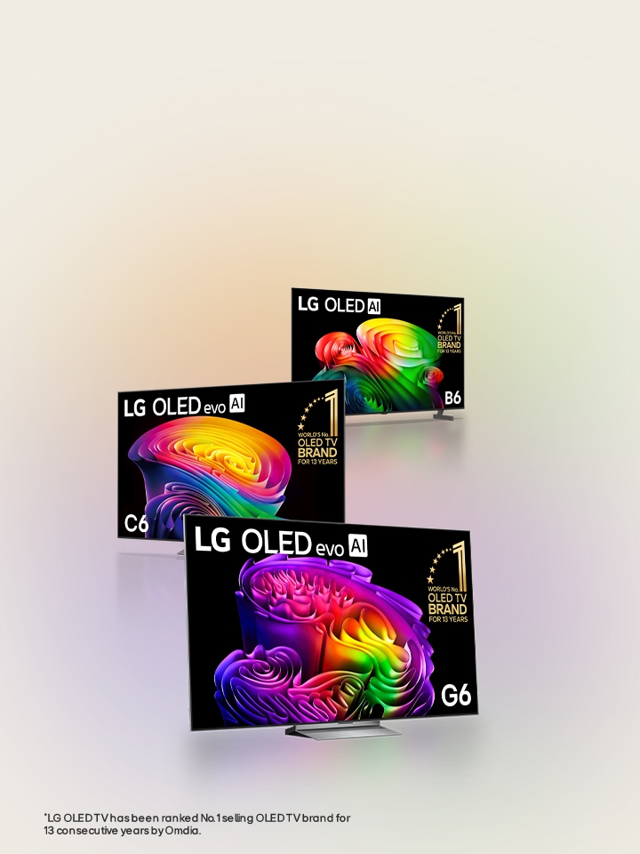 The All-New LG OLED TV Range