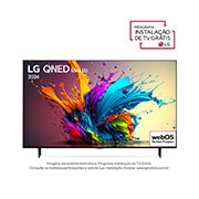 LG Smart TV 4K LG QNED MiniLED QNED90 de 65 polegadas 65QNED90, 65QNED90TSA