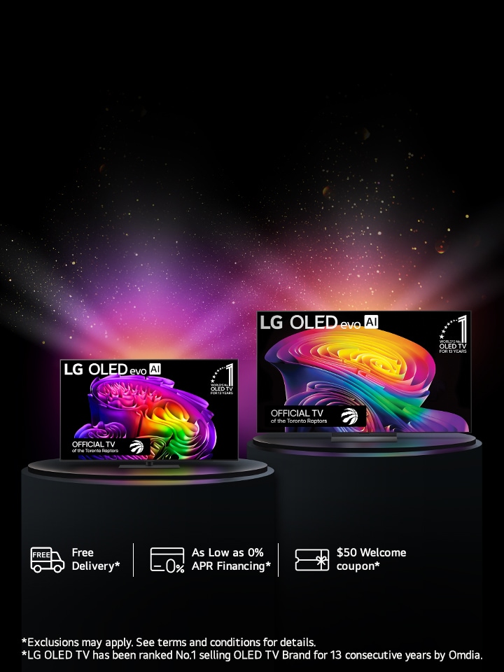 Exclusive access to LG’s 2026 select OLED TVs: Pre-order now and receive up to $1,500 in a VISA® prepaid card