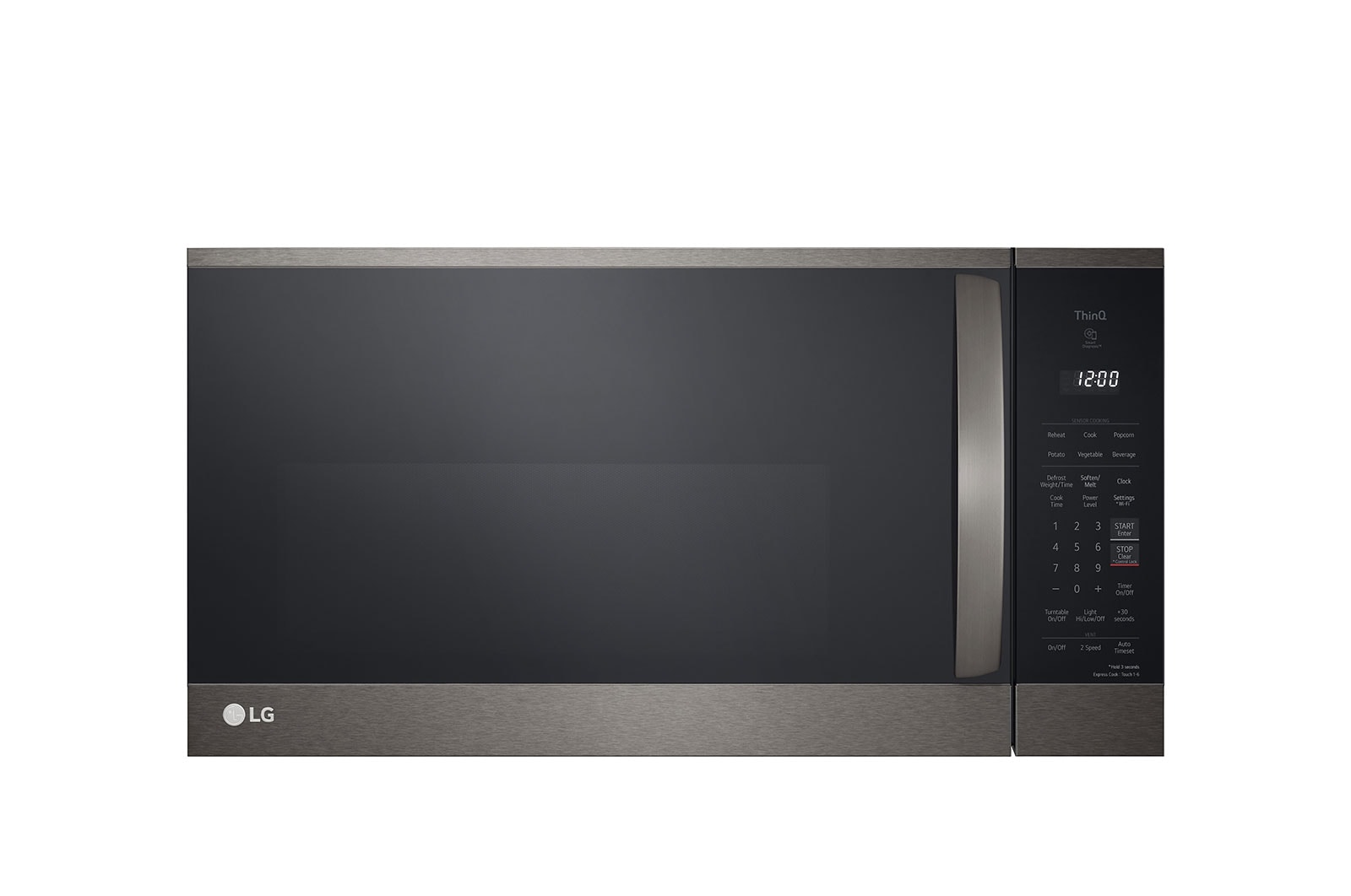 LG 1.8 cu. ft. Smart Wi-Fi Enabled Over-the-Range Microwave Oven , MVEM1825D