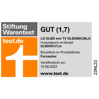 Stiftung Warentest Urteil "GUT (1,7)"