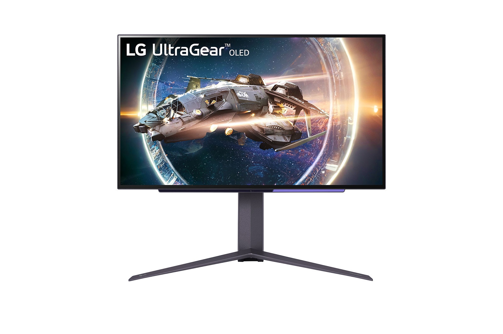 LG 27 Zoll UltraGear™ OLED-Monitor mit blendfreiem und entspiegeltem Display und 240 Hz Bildwiederholfrequenz, 27GR95QE-B