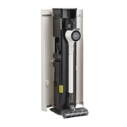 LG All-In-One Tower mit zwei Akkus | Calming Beige | Automatische Absaugung von Staub im Staubbehälter | LG CordZero® , A9T-ULTRA1C