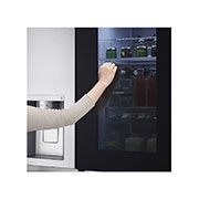 LG Knock Twice, See Inside, 674L InstaView Door-in-Door™, Side-by-Side Refrigerator with Inverter Linear Compressor, DoorCooling+™, GC-X257CSES