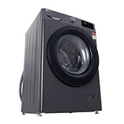 LG 6.5Kg Front Load Washing Machine, AI Direct Drive™, Middle Black, FHV1265Z2M