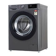 LG 6.5Kg Front Load Washing Machine, AI Direct Drive™, Middle Black, FHV1265Z2M