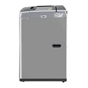 LG 6.5Kg Top Load Washing Machine, Smart Inverter Motor, Middle Free Silver , T65SKSF4Z