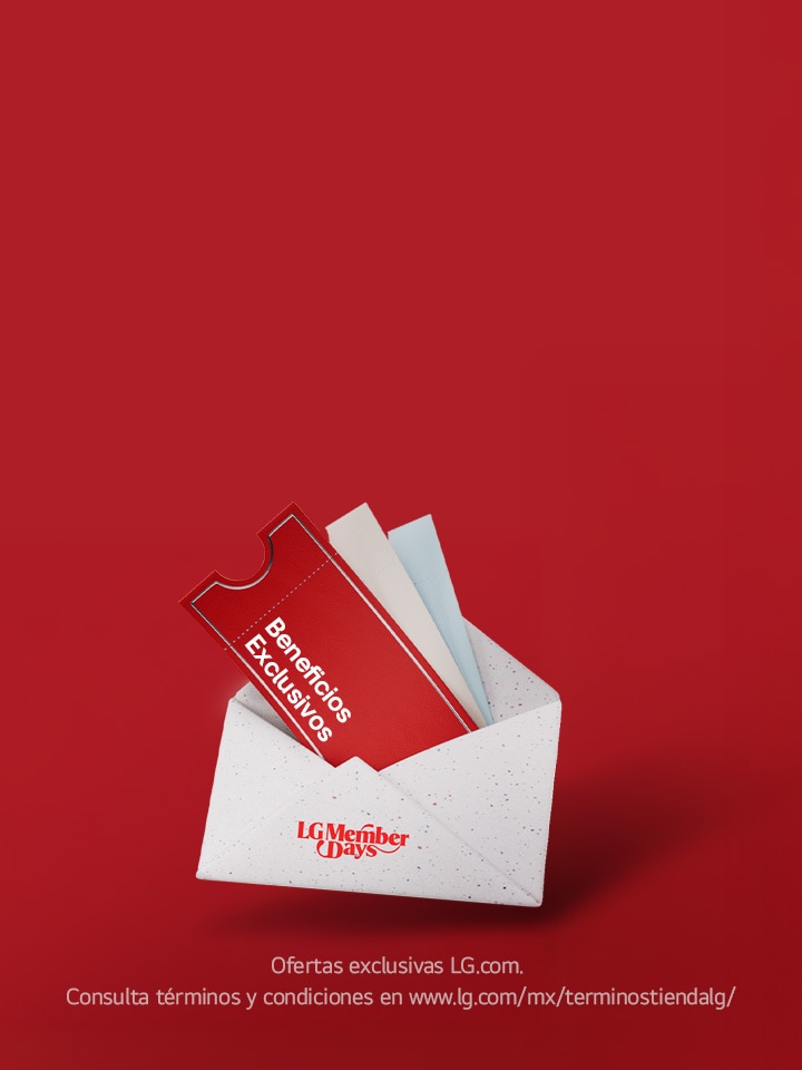Inscríbete aquí y conviértete en LG Member HOY