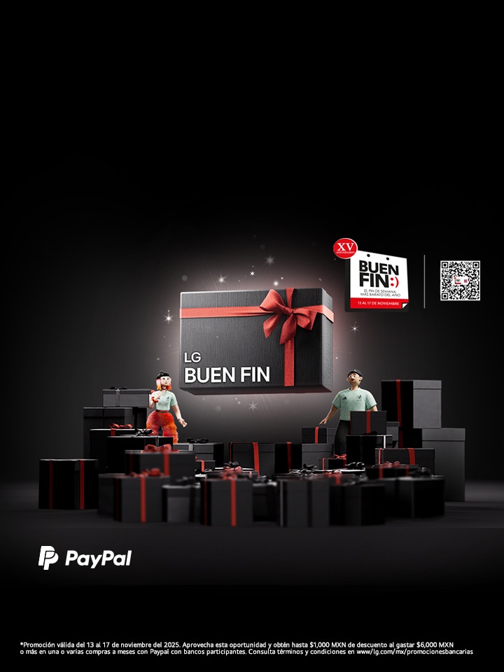 Compra a meses con Paypal y obtén hasta $1,000 MXN de descuento por compra mínima de $6,000 MXN*