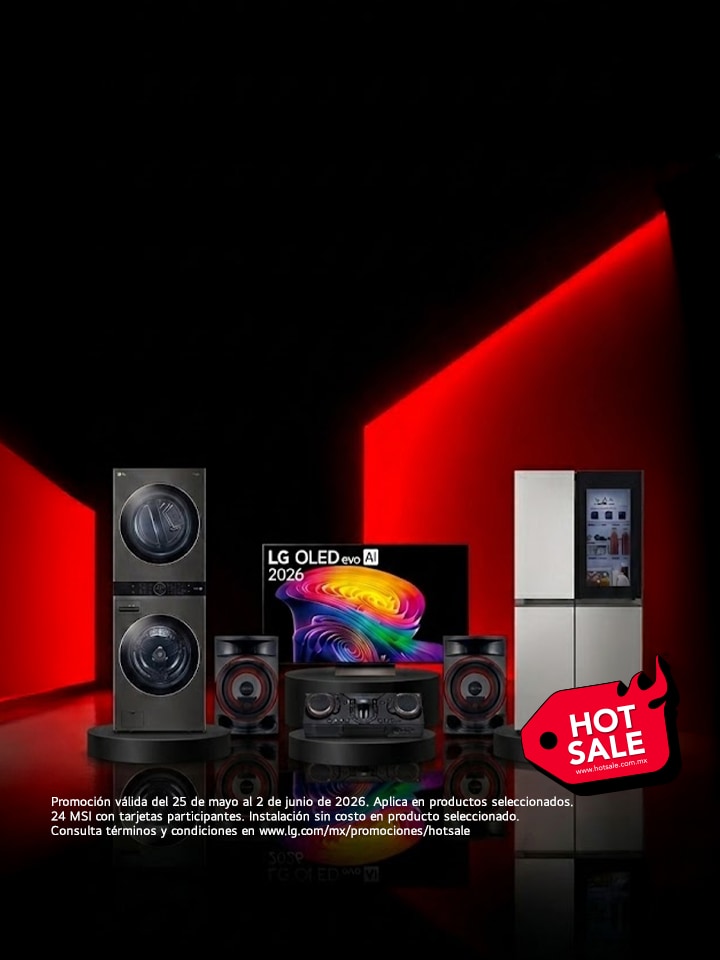 Llegó Hot Sale a LG con grandes descuentos