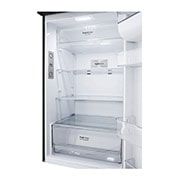 LG Refrigerador Top Mount  Inteligente 14 pies cúbicos - Negro Brillante con Despachador de Agua  | SMART INVERTER, VT40AWT