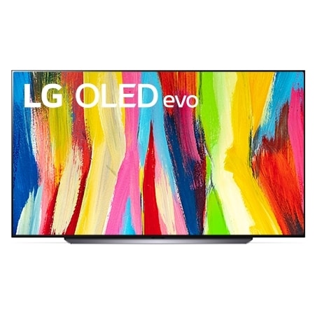 LG OLED83C2PSA Front view 