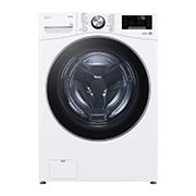 Front view of 24kg Front Load Washer with AI Direct Drive™ and TurboWash™, F2724SVRW