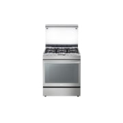 LG Cocina con tecnología EasyClean, 6 hornillas, Triple Llama y Gran Capacidad en el horno, RSG315T