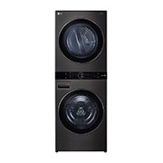 LG Torre de lavado WashTower™ (Lavadora y Secadora) Con Inteligencia Artificial y Conectividad LG ThinQ 22Kg lavado / 16Kg  de secado – Negro Acero, WK22BS6