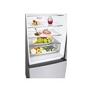 LG Refrigeradora Bottom Freezer 408L, Múltiple Flujo de aire, Control de humedad, GB41BPP