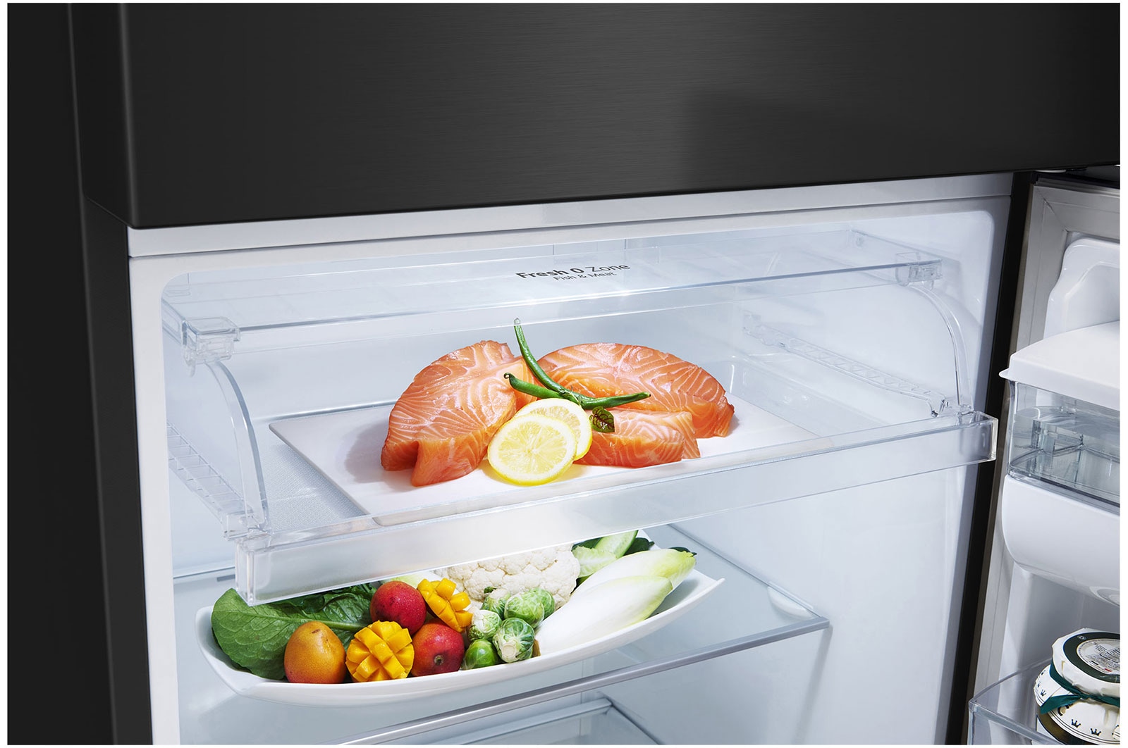 LG 14.9 Cu. Ft. Top Freezer Refrigerator with Automatic Ice Maker and Water Dispenser, RVT-L149BS
