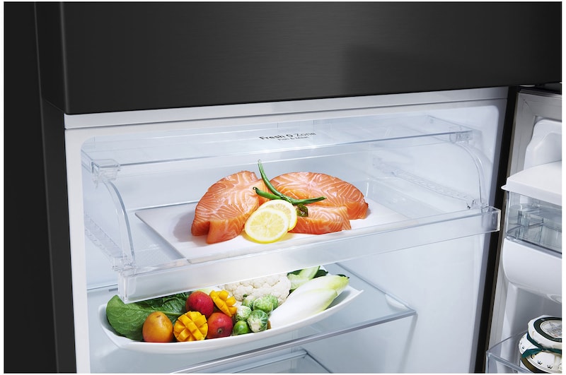LG 14.9 Cu. Ft. Top Freezer Refrigerator with Automatic Ice Maker and Water Dispenser, RVT-L149BS