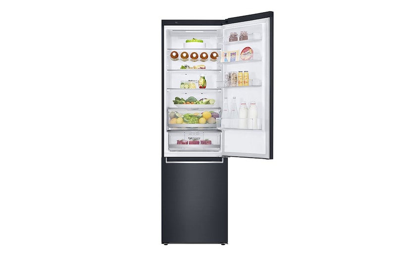 LG Lodówko-zamrażarka LG V+ | 2,03m | ThinQ | ciemny grafit mat | DoorCooling+™ | klasa D | GBB72MCDGN, GBB72MCDGN