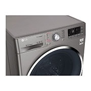 LG 9kg Front load washing machine, Silver Color, TurboWash™, SmartThinQ (Wi-Fi), WFS0914XMN