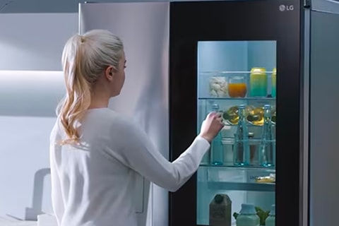 Bu görsel LG InstaView Buzdolabı