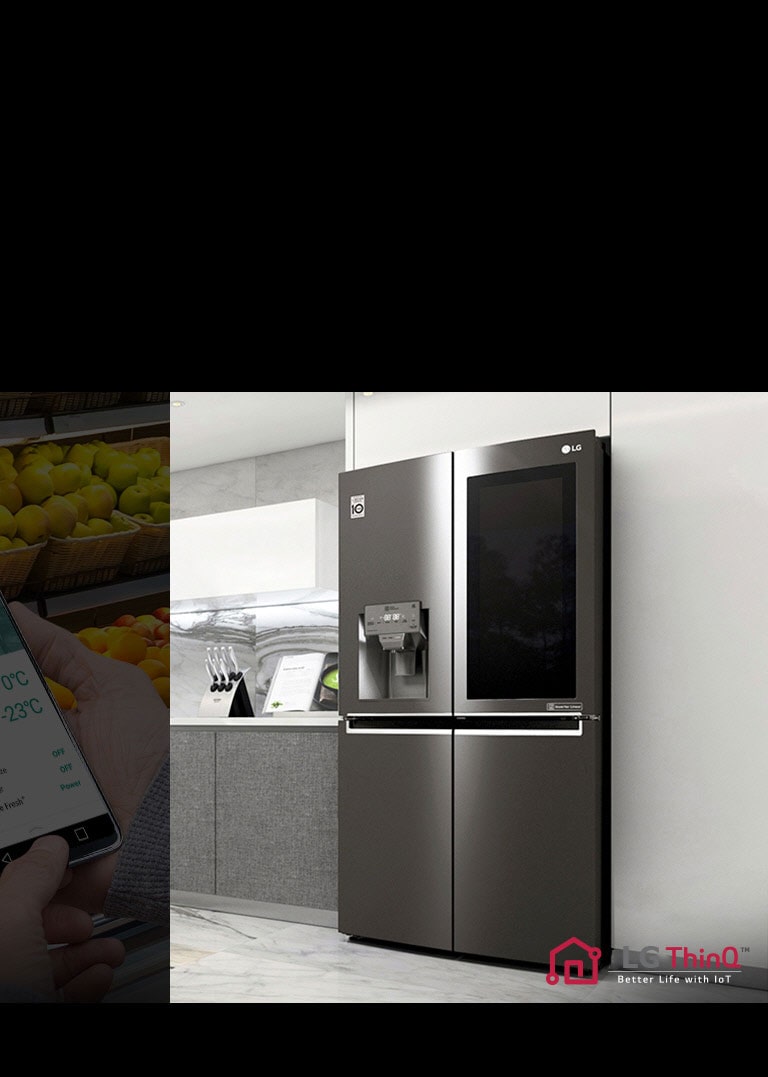 LG GR-Q31FMKHL Buzdolabı Ayarlarınızı Uzaktan Yapın