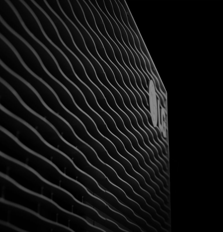 Therma V R290 Monobloc's wave grilles