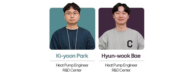 Profiles of LG Engineers Ki-yoon Park, Hyun-wook Bae	