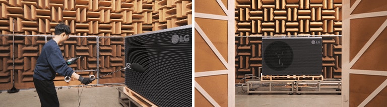 THERMA V R290 Monobloc noise test