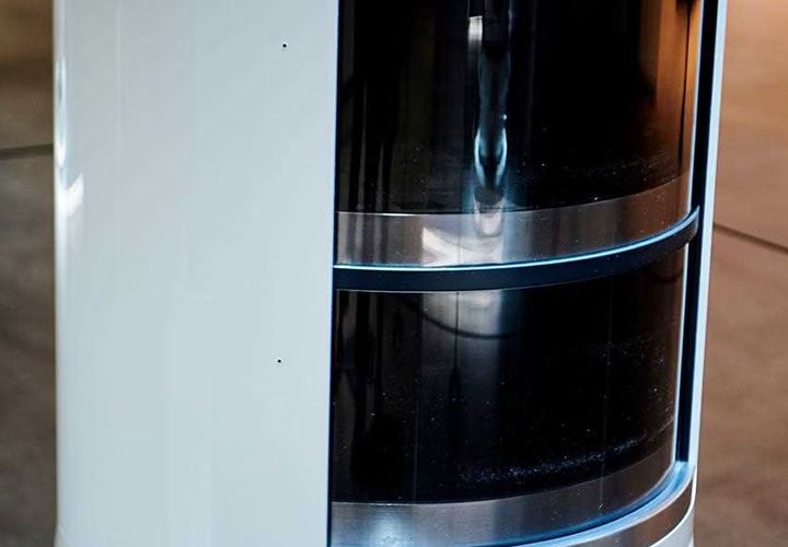 IFA 2018: A close-up of the CLOi robot on display at LG's AI-focused exhibition