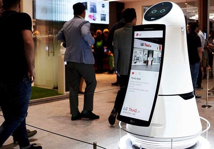 IFA 2018: CLOi GuideBot, on show at LG's AI-focused exhibition