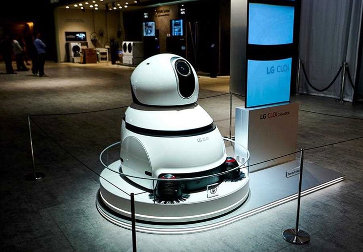 IFA 2018: CLOi CleanBot, on show at LG's AI-inspired exhibition