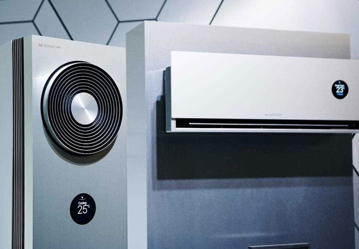 LG SIGNATURE's new air conditioner was on show at IFA 2019, with stunning design and innovative technology coming together once more | More at LG MAGAZINE