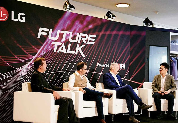 LG conducted a Future Talk at IFA 2019, bringing together experts in the field of AI to discuss what we think will happen in the future | More at LG MAGAZINE