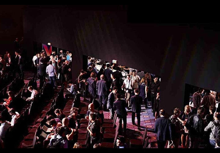 A photography of v30 unveiling event in berlin IFA 2017